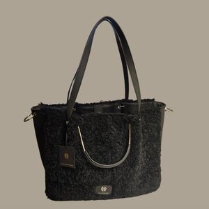 House of Harlow 1960 Sherpa Weekender Satchel Bag